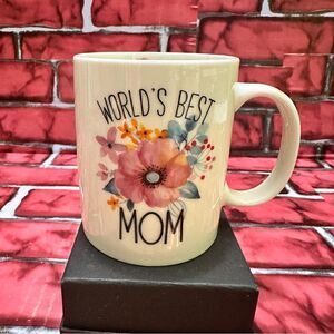WORLDS BEST MOM Coffee ceramic mug